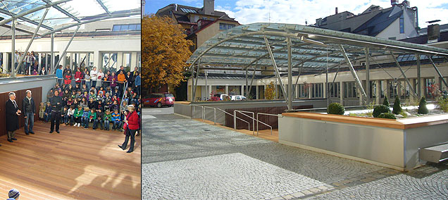 2009 Neugestaltung Innenhof BRG Adolf-Pichler-Plantz, Ibk